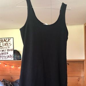 Mini bodycon dress, black!